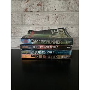 The Maze Runner Series by James Dashner Books 1-4